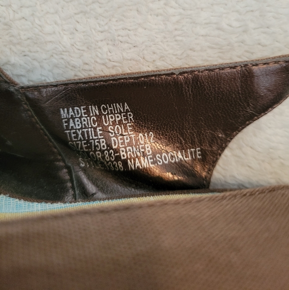 Bakers Socialite Open Toe Cork Wedge size 7 1/2 - Picture 6 of 6